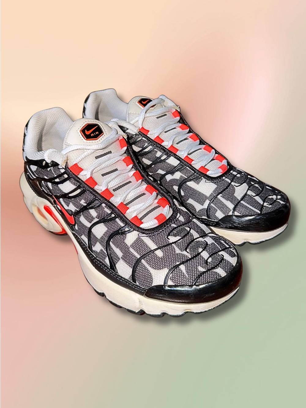 Nike Air Max Plus TN SE Just Do It GS 5Y AT6143-100 JDI